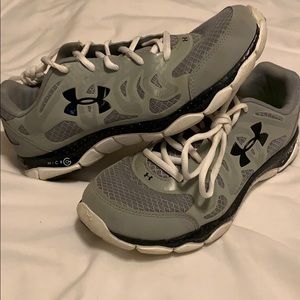 Women’s Gray Under Armour Sneakers